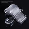 50/100Pcs Wholesale Plastic Spoons Flatware Spoons Jelly Ice Cream Dessert Appetizer Plastic Soup Spoon Party Takeout Supplies
