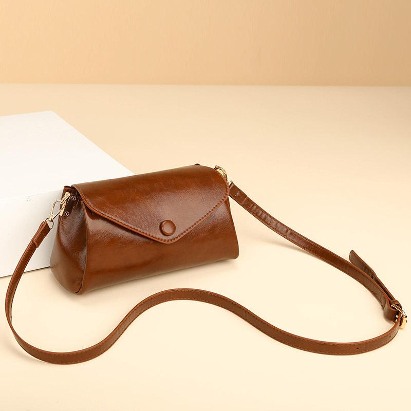 Vintage Simple Fashion Casual Versatile Women Shoulder Crossbody Small Square Bag