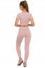 Women's Seamless High Waisted Shaping Sports Leggings MORAJ PINK L/XL