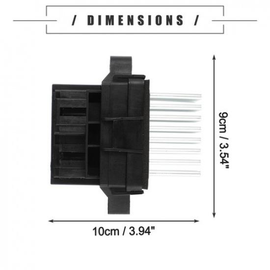 Pack of 1 for Jeep Grand Cherokee 2011-2013 Blower Motor Resistor 68079480AA