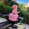 Durable Iron Dinosaur-Shaped Bicycle Horn 120 Decibels Loud Volume for Mountain Bikes And Road Bikes