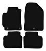 BASIC Black Velour Floor Mats For: Hyundai Elantra VI Sedan (2016-)