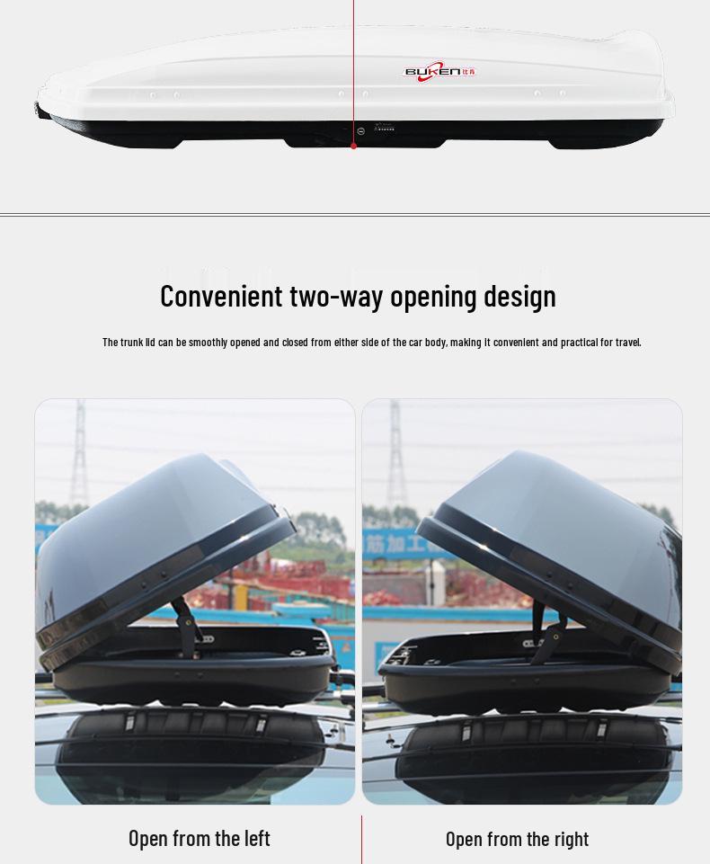 Universal SUV Roof Luggage Box – Compatible with All Models for Car Self-Driving Tours