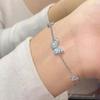 Elegant Butterfly Necklace Luminous Women Jewelry Cute Forest Necklace Bracelet  Gift