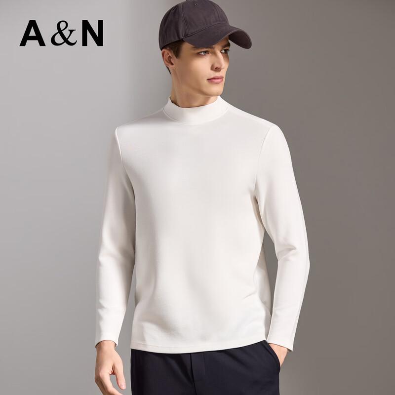 

Antonio Men s Cashmere Blend Semi-High Collar Pullover Sweatshirt XL