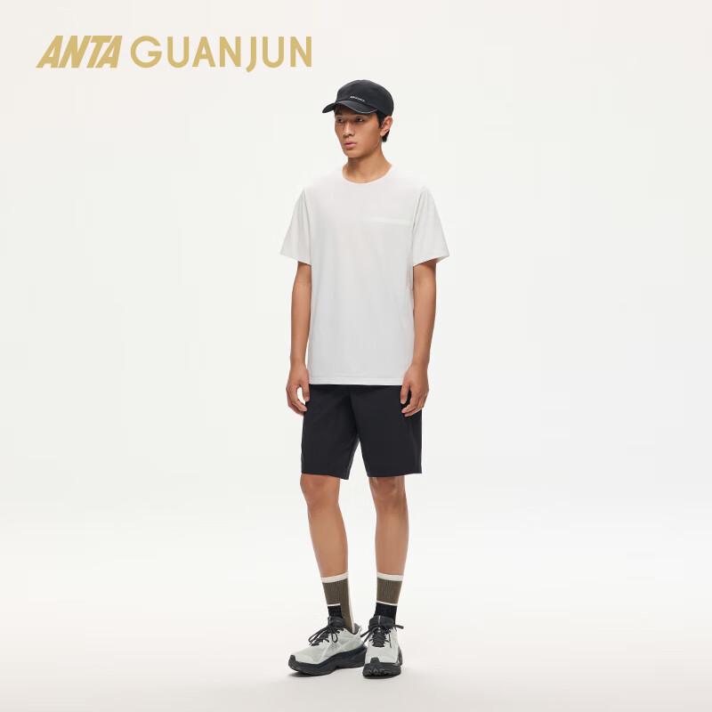 ANTA Champion Outdoor Series Men s Hooded Short Sleeve Knit Hiking T-Shirt XL