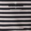 Women's Striped V-Neck Short Sleeve Two-Piece Set