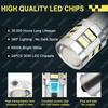 2/4 PCS P21W 1156 BA15S 1157 BAY15D LED Bulbs For Car Trun Signal Parking Brake Lights 12V 24V 3030-24SMD 6500K White Red Amber