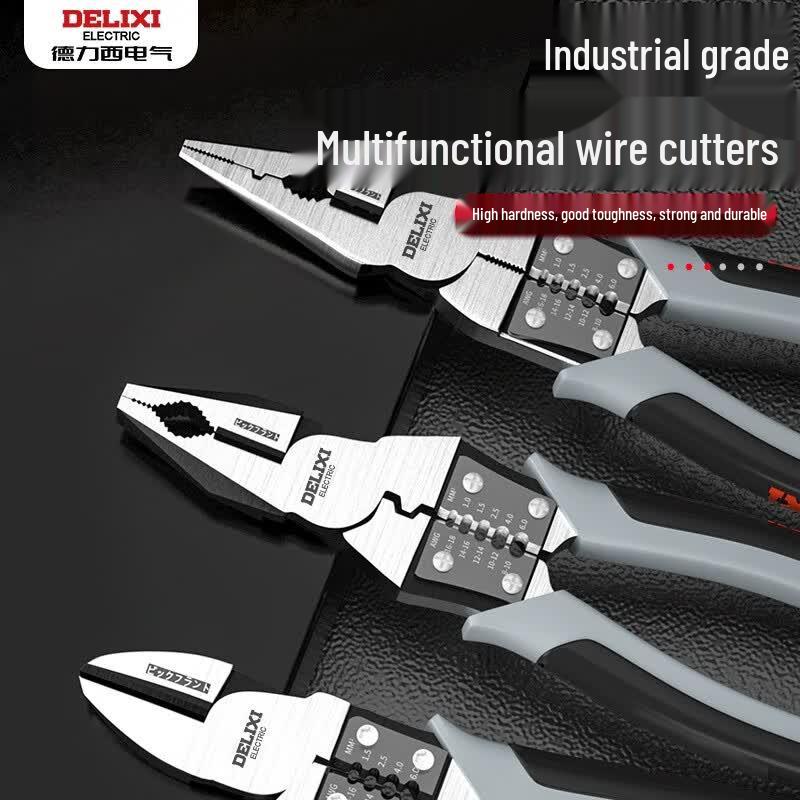 Delixi Industrial Diagonal Cutting Pliers