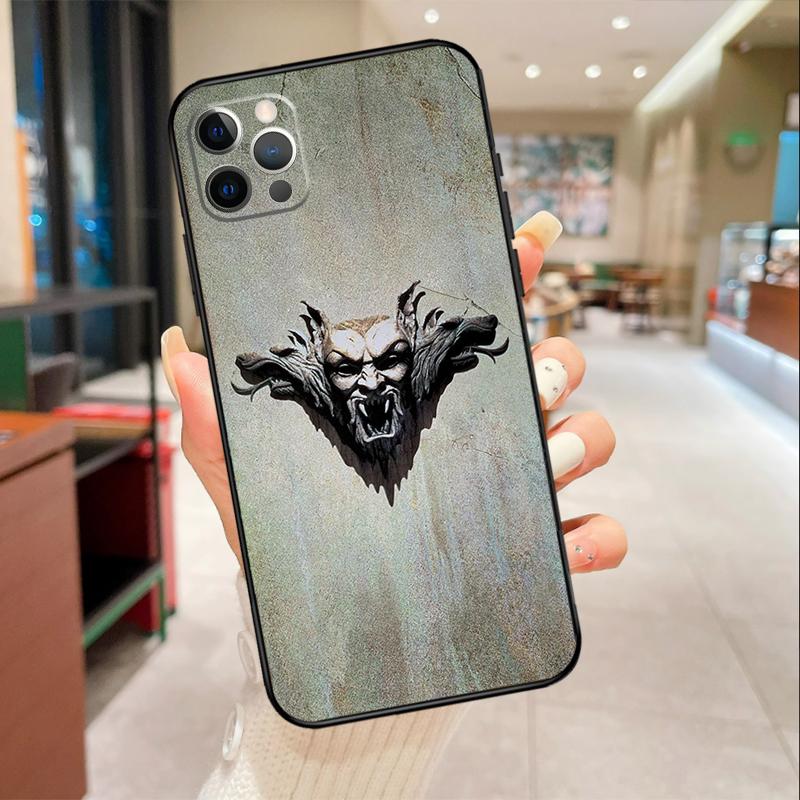 Dracula Phone Case For iPhone 16 15 14 13 12 11 Pro Max Mini X XS XR 6 Plus Back Cover