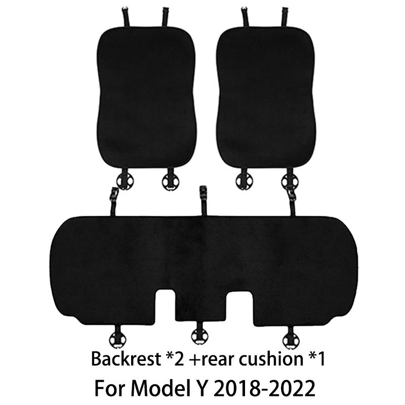 OULEX Car Seat Cover Cushion For Tesla Model 3/Model Y 2019-2025 Ice Silk Seat Cover breathable seat car Interior accessories
