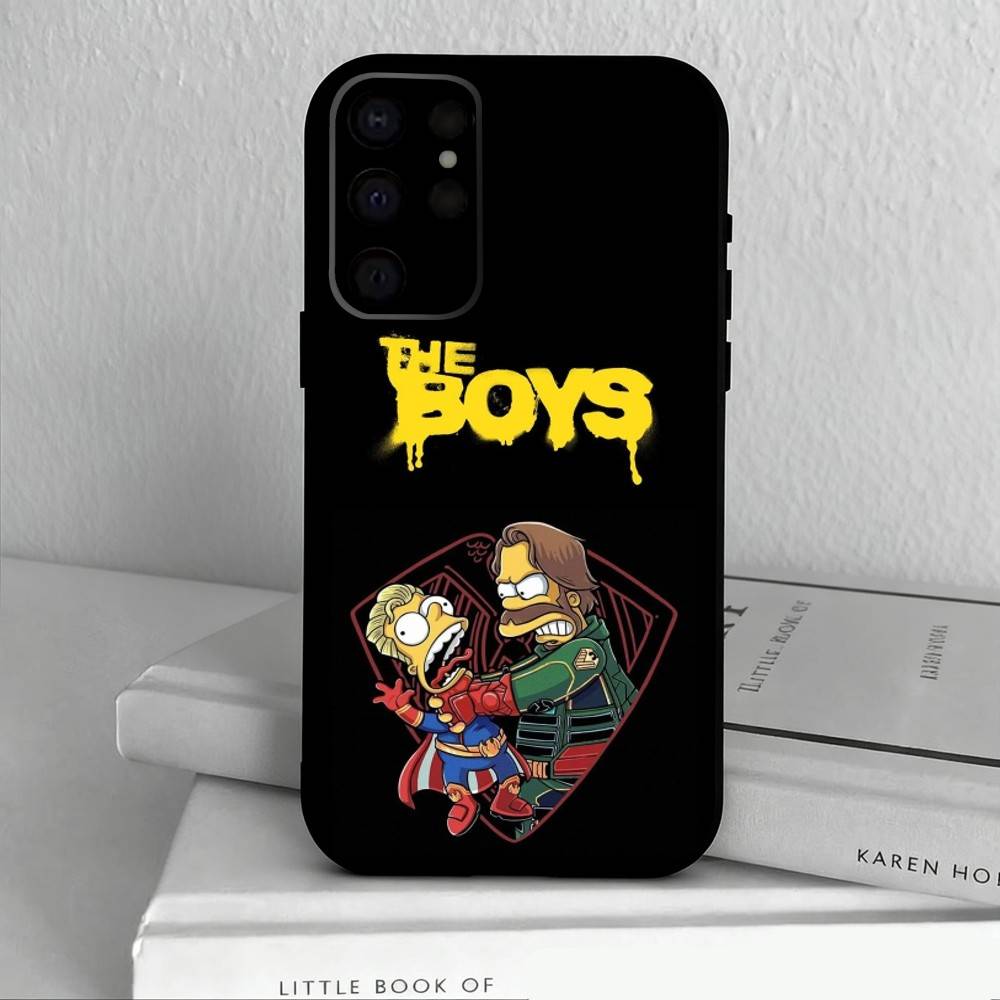 The B-Boys-S TV Show   Phone Case For Samsung S25,24,23,22,30,21,10,9,Ultra,Plus,Lite,FE,4,5 G Soft Black Case