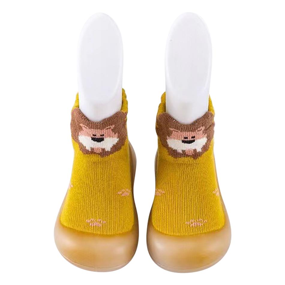 Șosete ecologice pentru bebeluși cu talpă moale, pantofi de podea antiderapanți, îmbrăcăminte de sezon pentru interior, siguranță, confortabil, potrivite pentru primii pași ai bebelușilor