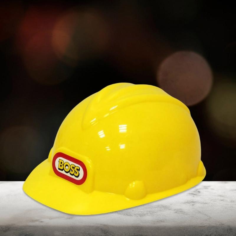 Plastic Novelty Construction Helmets Engineer Hard Hats Construction Hard Hats Kids Construction Worker Safety Hat Gifts