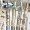 Retractable Acrylic Neutral Gel Pen High Appearance Student Exam Office Signature Brush Question Pen