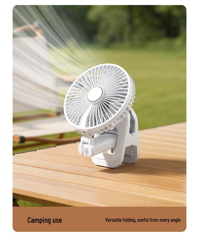 Portable USB Desk & Neck Mini Fan – Rechargeable & Outdoor-Friendly