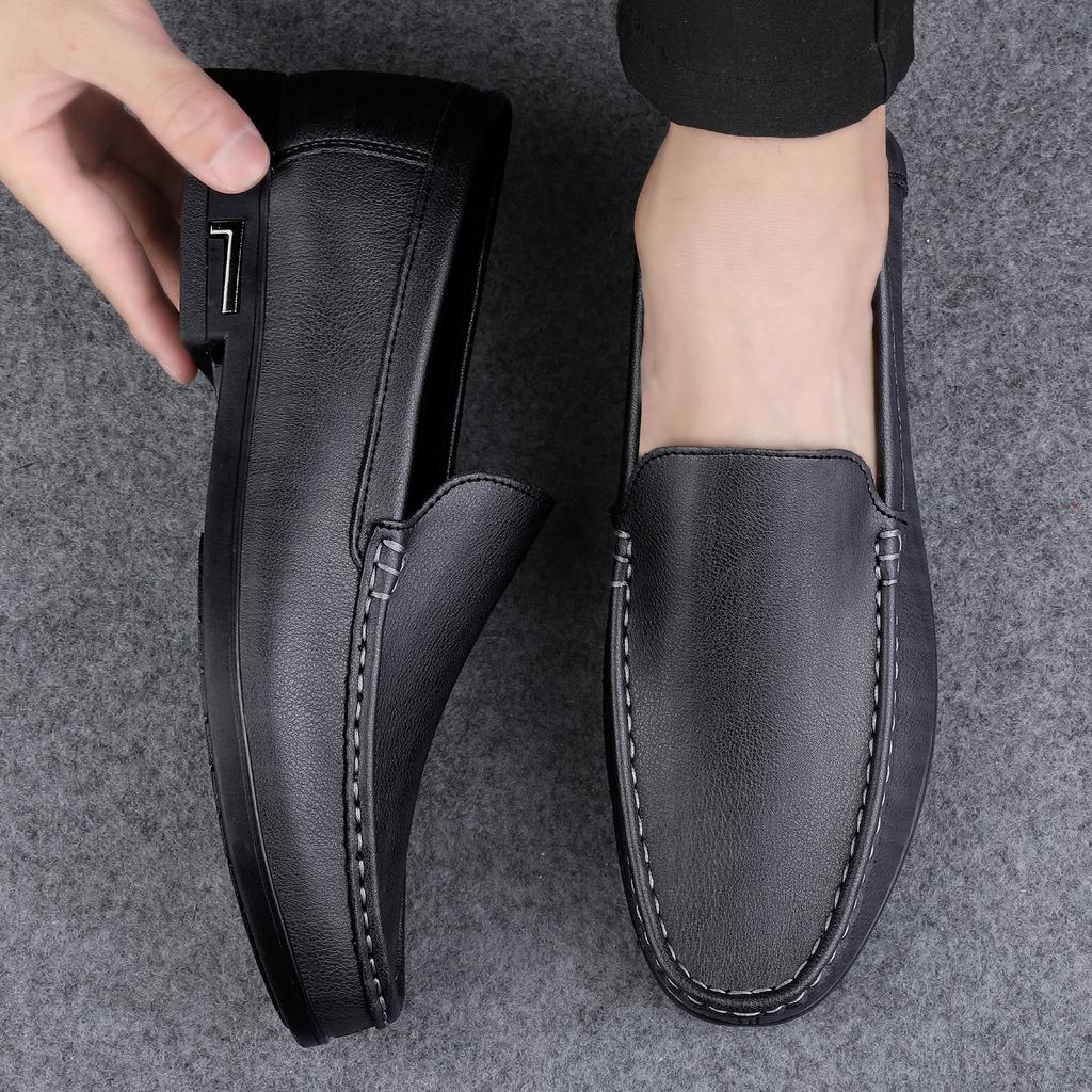 Fashion Men Loafers Luxury Casual Leather Shoe Moccasins Slip-On Casual Driving Shoes for Men Handmade Oxford Shoe Dress Shoes Man Shoes
