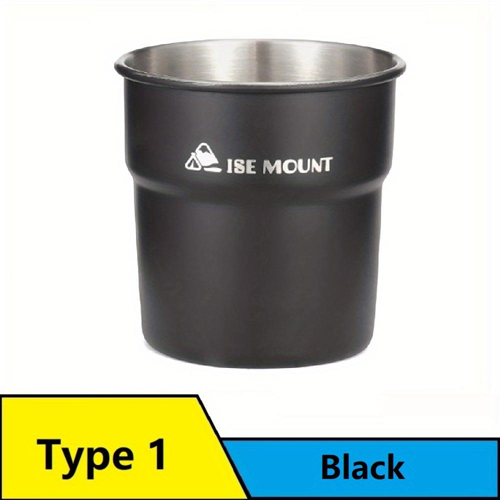 10.14oz Stainless Steel Stackable Camping Cup with Large Capacity and Portable Design