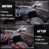 30pc Car Steering Wheel Cover Gear Cover Handbrake Shoulder Guard Armrest Box Mat Line