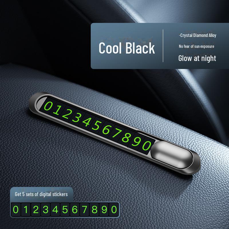 

Светящийся знак парковки автомобиля: Временный, креативный металлический цифровой дисплей