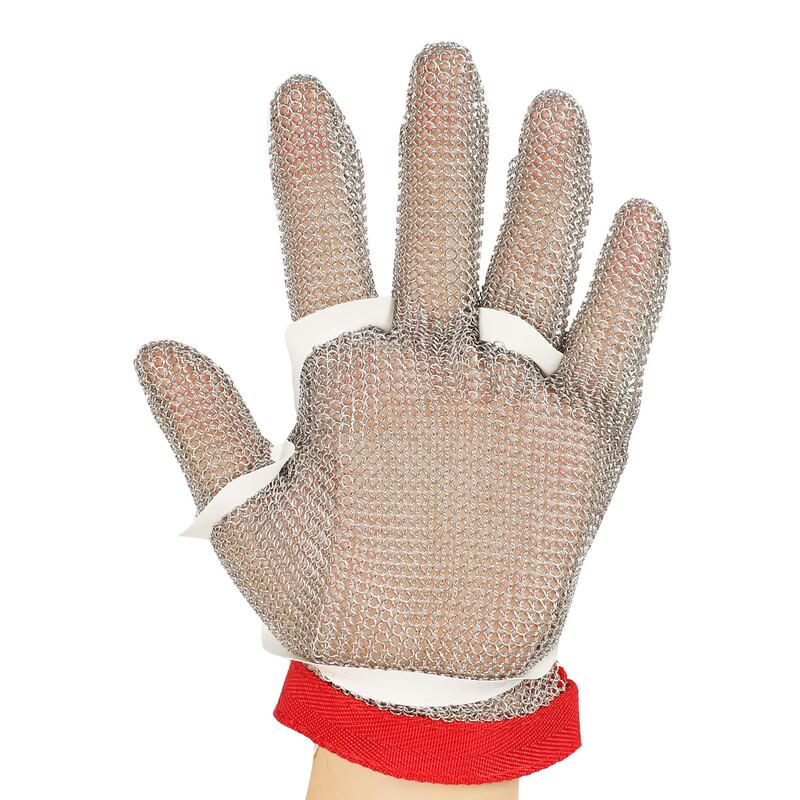 Tingbai 316 Stainless Steel Cut-Resistant Full-Finger Gloves