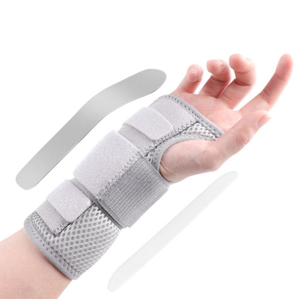 Breathable Wrist Support Splint Adjustable Wrap Hand Wrist Guard Wristband Wrist Stabilizer  Men