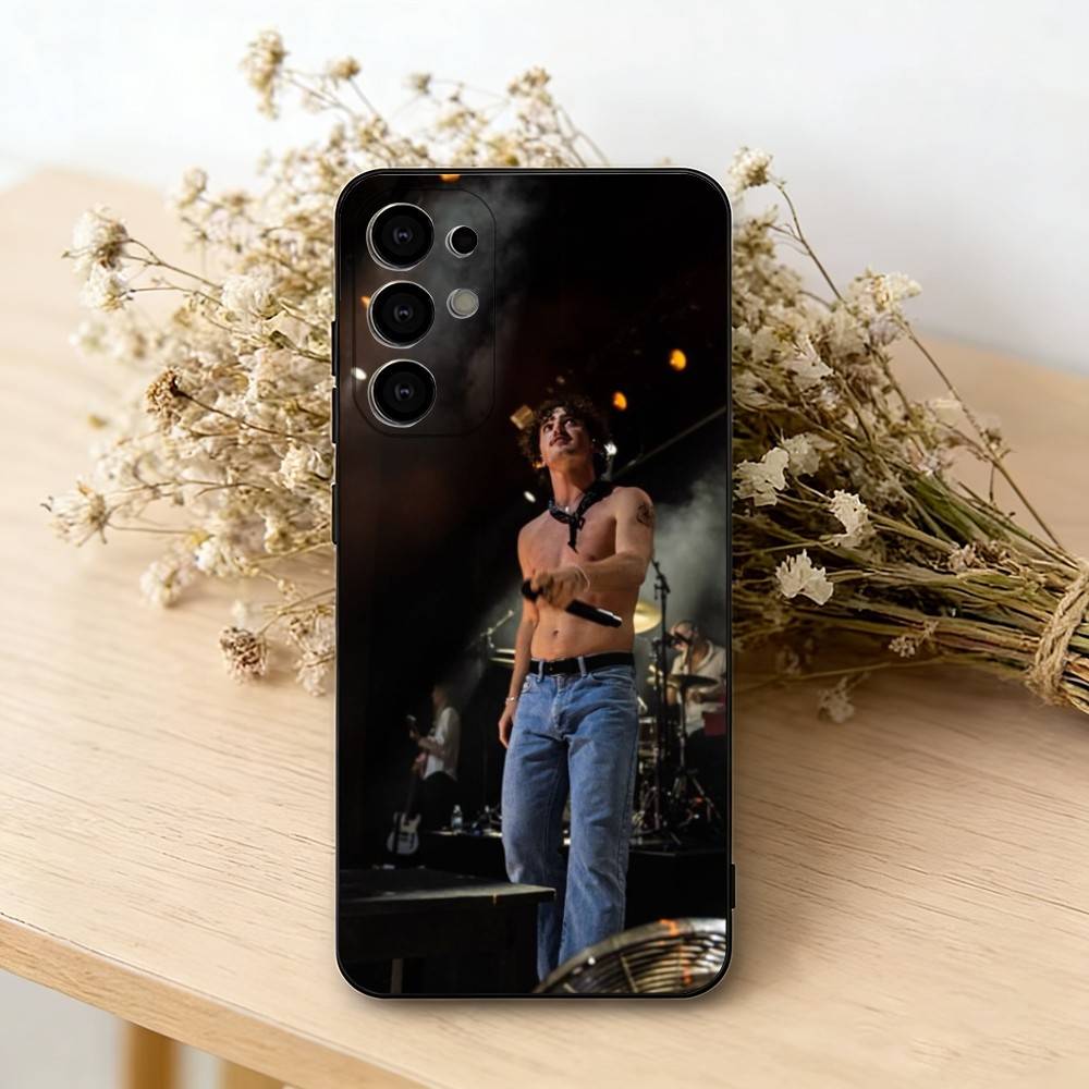 

B-Benson B-Boone Singer Phone Case Black Silicone Soft For Samsung S25,S24,S21,S22,S23,S30,Ultra,S20,Plus,Fe,Lite Samsung S225G