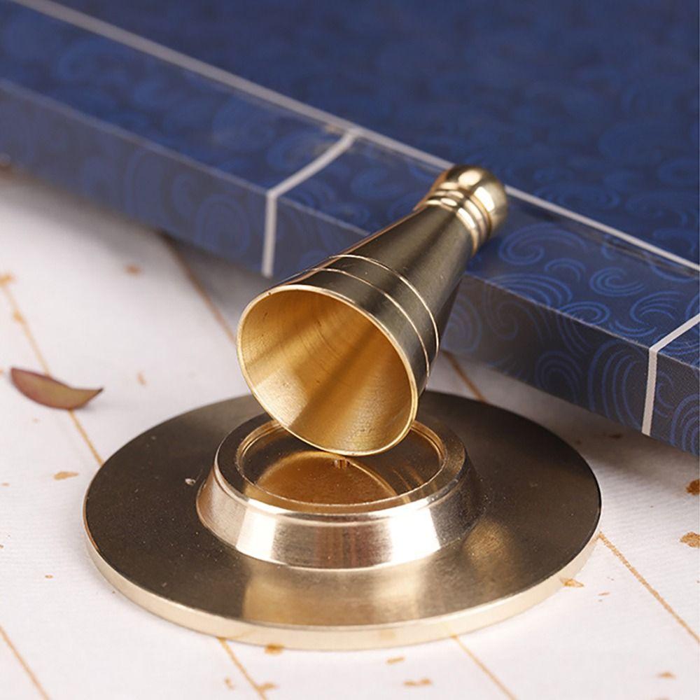 Chinese Ancient Style Incense Burner Incense Tools Pure Copper Tower Incense Model Set Desktop Ornaments DIY Incense Cones