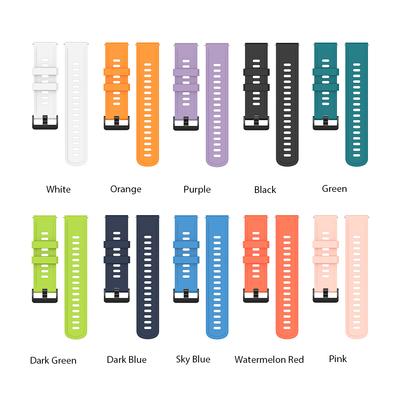 Sportovní řemínek k hodinkám Přezka Silikonový řemínek pro Xiaomi MI Watch S1 Active/Watch příslušenství k chytrým hodinkám