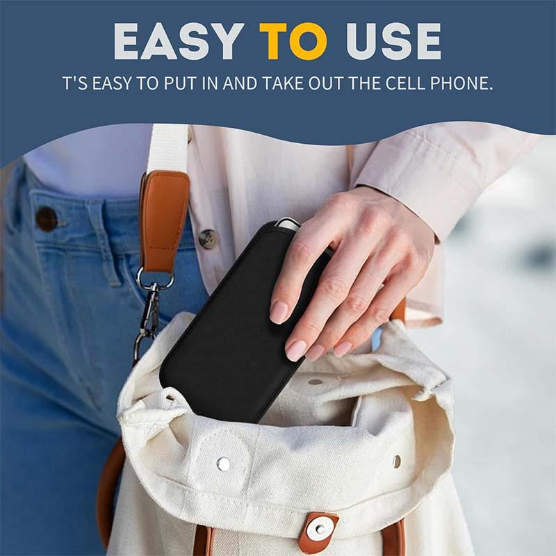 Dustproof, Drop-proof, Freeze-proof Diving Material Phone Pouch with Protective Inner Lining