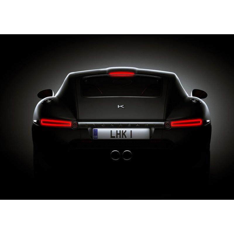 Framed Sports Car Poster for Bedroom, Bar, or Dealership Wall Decor