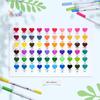 Ohuhu Illustration Pens, 60 Colors, Ultra Fine Art Marker Pens, Water-based Pens, Watercolor Pens...