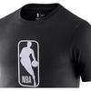 Nike Rychleschnoucí prodyšné sportovní tričko s logem NBA, kulatý výstřih, krátký rukáv, unisex topy, černé AT0516-010