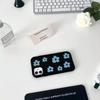 INS Fashion Blue Flower Phone Case For IPhone 16 Pro 15 14 13 12 11Promax XS XR 7 8 Plus Fashion Anti Fall Minimalist Cover Y2k