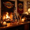 Slash Guitar Shaped Whiskey Decanter, Guns N' Roses Themed Liquor Bottle, Tennessee Whiskey Collectible Barware for Rock Fans