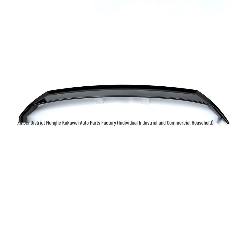 Universal GT Rear Spoiler for Three-Box Cars, Black ABS Material
