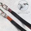 [Orobianco] Reversible 2-Way Swivel Belt, Made in Italy, Cowhide Leather, Men's [Adjustable Size] Men's Business Belt, Genuine Leather, Gentleman's,