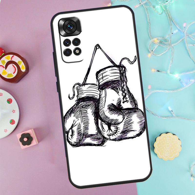 

Strong Boxing Gloves Case For Xiaomi Redmi Note 14 13 12 11 10 9 Pro 9S 10S 11S 12S Redmi 10C 12C 13C 14C Cover Redmi Note 10 4G