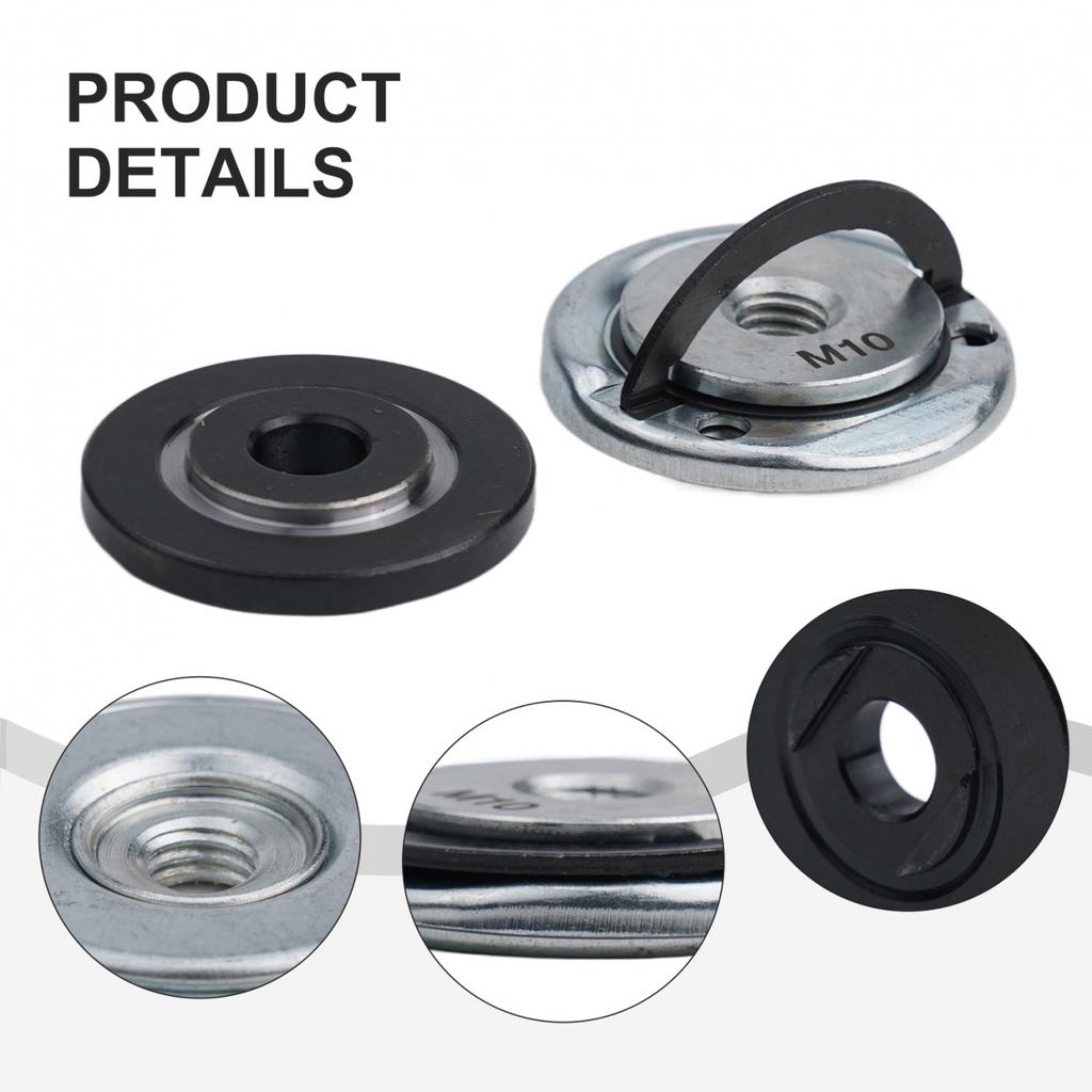 Exquisitely Crafted M10 Grinder Flange Nut for Secure Grinding Operations