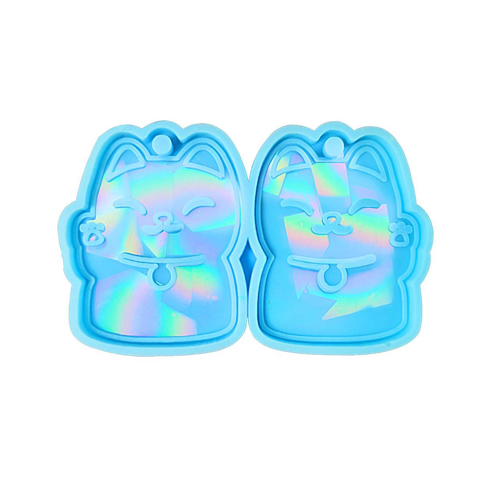 

Свет и тень брелок силиконовая форма перфорируемые серьги кулон ручная работа форма подарок на день святого валентина день рождения ювелирные изделия синий