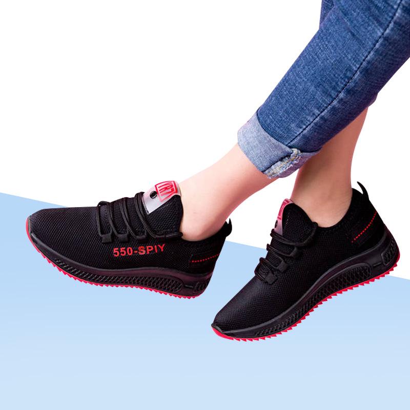 Ladies Women Breathable Sneakers Trainers Summer Casual Running Shoes J