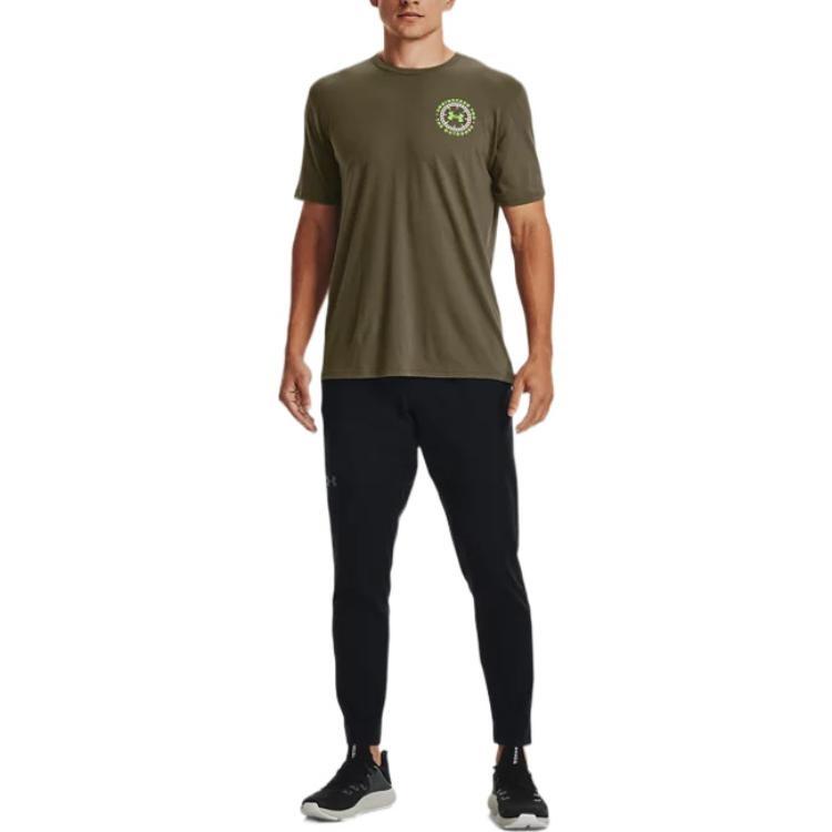 Under Armour T Shirt Men's Green Unisex 1369503-361