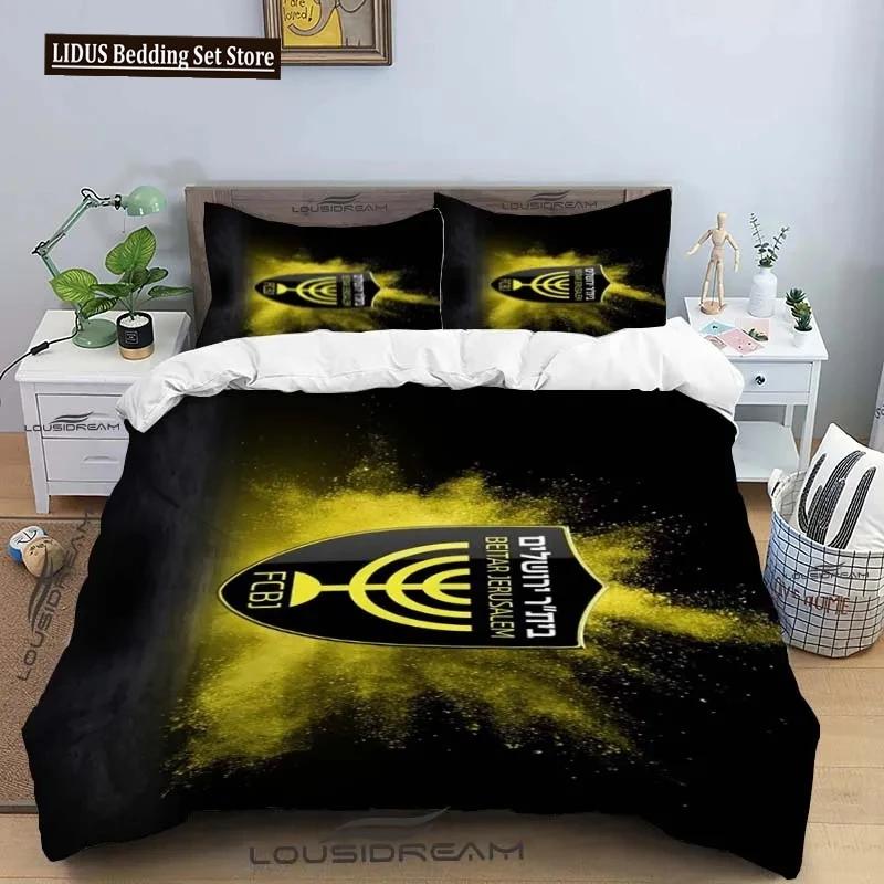 Beitar Jerusalem Fc All Season Twin Bedding Set 3 Piece Comforter Set Bed Duvet Cover Double King Comforter Cover Home Textile