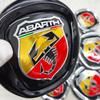 3D ABS Car Hood Front Bonnet Grill Rear Trunk Emblem Logo Badge Sticker For FIAT 500 Abarth Ducato Panda Grande Punto Tipo Pulse