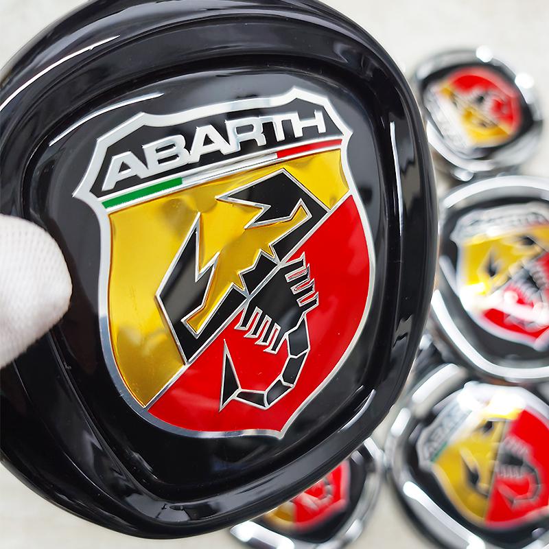 3D ABS Car Hood Front Bonnet Grill Rear Trunk Emblem Logo Badge Sticker For FIAT 500 Abarth Ducato Panda Grande Punto Tipo Pulse