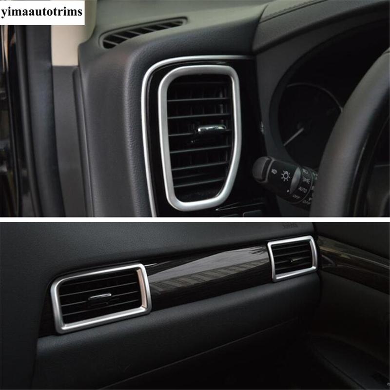 Head Light Read Lamp Window Lift Door Speaker Dashboard Air AC Panel Cover Trim Accessories For Mitsubishi Outlander 2013 -
