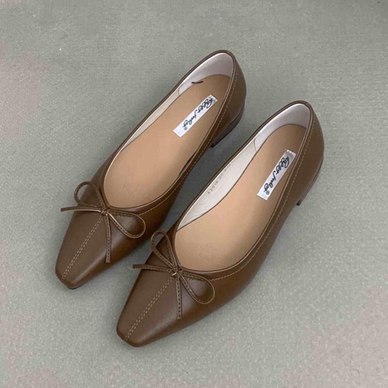 Fashion Bailamos Women Flats Brand Top Quality Flat Shoes Casual Outdoor Shoes Ballet Flat Fashion Round Toe Loafers Sandals Dress Shoes