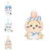 Chiikawa And Usagi Plush Keychain With Short Pile Fabric For Anime Fans