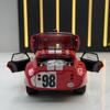 Simulation 1/32 Ford Shelby Cobra Sports Car Model Sound and Light Pull-Back Toy Vehicle Boy Ornament Collection Miniature Voiture