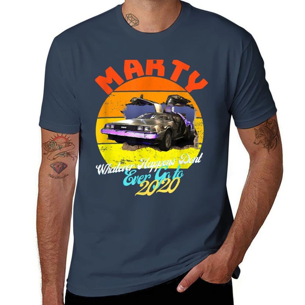 marty whatever happens dont ever go to  TShirt Work Style Casual TShirt